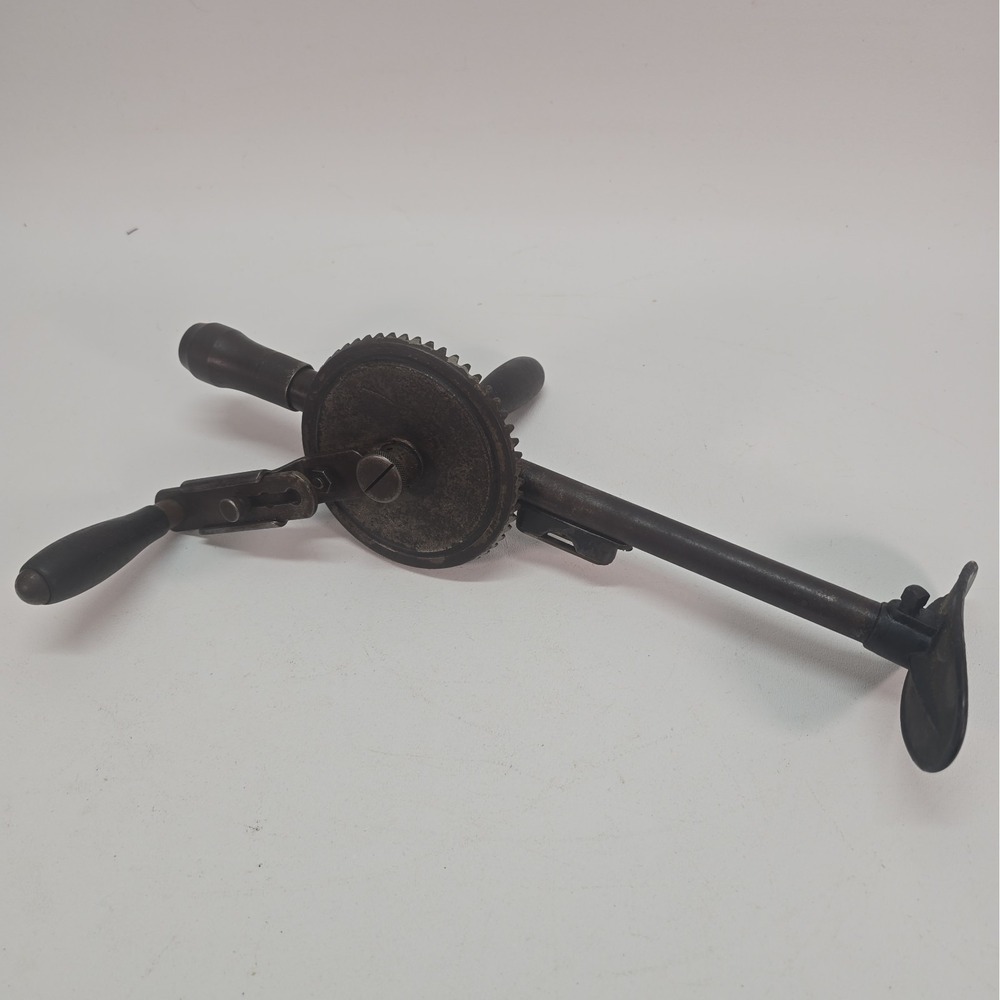 Antique Miller Falls Breast Drill w/Built-in Level